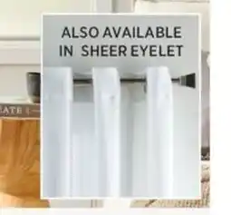 Spotlight Rylee sheer eyelet offer