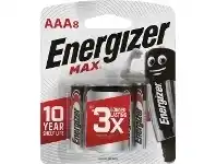 Officeworks Energizer MAX AAA Alkaline Batteries 8 Pack offer