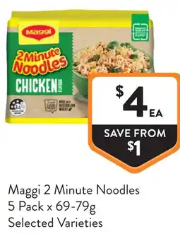 Foodworks Maggi 2 Minute Noodles offer