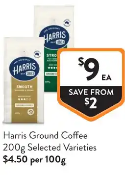 Foodworks Harris Ground Coffee offer