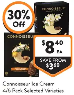 Foodworks Connoisseur Ice Cream offer