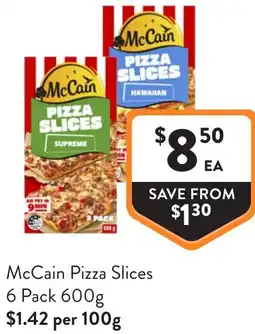 Foodworks McCain Pizza Slices offer