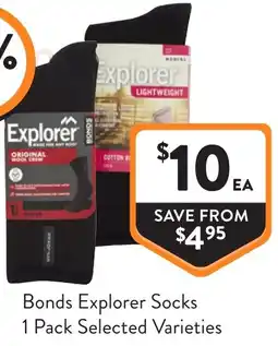 Foodworks Bonds Explorer Socks offer