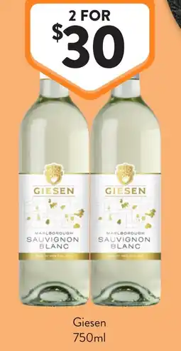 Foodworks Giesen offer