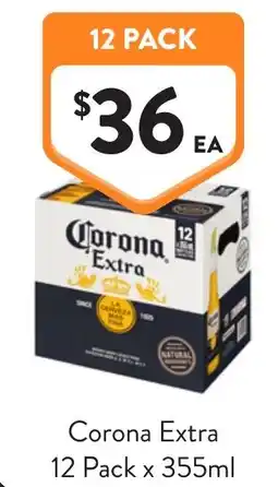Foodworks Corona Extra offer