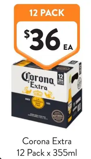 Foodworks Corona Extra offer