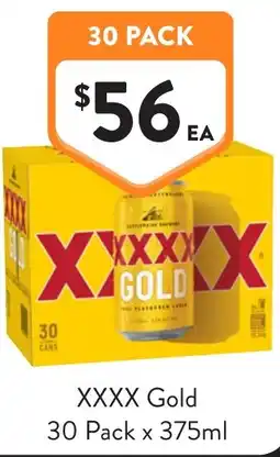 Foodworks Xxxx gold offer