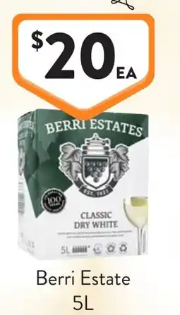 Foodworks Berri Estate offer