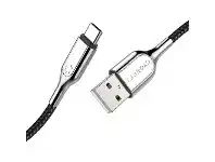 Officeworks Cygnett Armoured USB-C to USB-A Cable 3A 1m Black offer