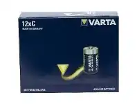 VARTA High Energy C Alkaline Batteries 12 Pack