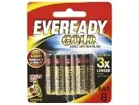 Officeworks Eveready Gold Alkaline AAA Batteries 8 Pack offer