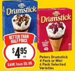 IGA Peters Drumstick offer