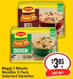 IGA Maggi 2 Minute Noodles offer