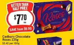 IGA Cadbury Chocolate Roses offer