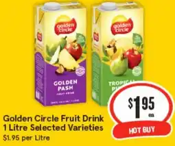 IGA Golden Circle Fruit Drink offer
