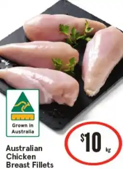 IGA Australian Chicken Breast Fillets offer