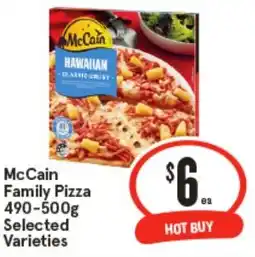 IGA McCain Family Pizza offer
