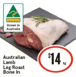 IGA Australian Lamb Leg Roast Bone In offer