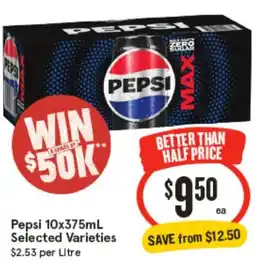 IGA Pepsi offer