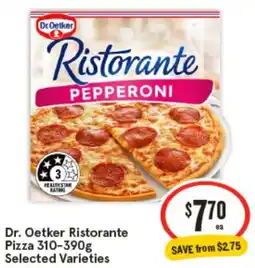 IGA Dr. Oetker Ristorante Pizza offer