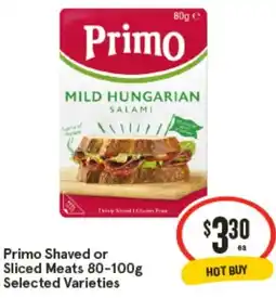 IGA Primo Shaved or Sliced Meats offer