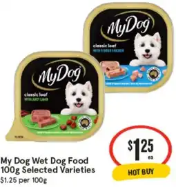 IGA My Dog Wet Dog Food offer