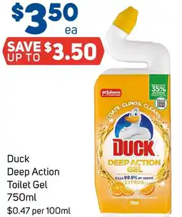 Foodland Duck Deep Action Toilet Gel offer