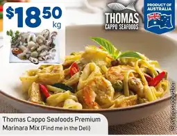 Foodland Thomas Cappo Seafoods Premium Marinara Mix offer