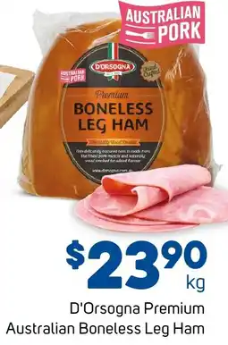 Foodland D'Orsogna Premium Australian Boneless Leg Ham offer
