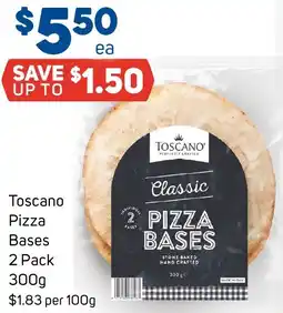 Foodland Toscano Pizza Bases offer