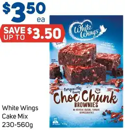 Foodland White Wings Cake Mix offer