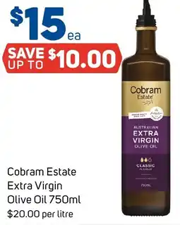 Foodland Cobram Estate Extra Virgin Olive Oil offer