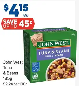 Foodland John West Tuna & Beans offer