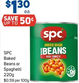 Foodland SPC Baked Beans or Spaghetti offer