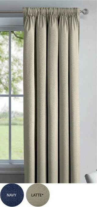 Spotlight 40% off Abbey Blockout Pencil Pleat Curtains offer
