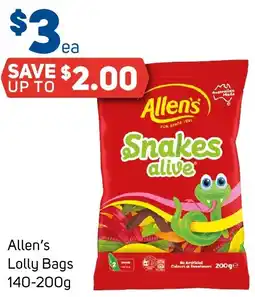 Foodland Allen's Lolly Bags offer