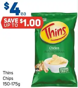 Foodland Thins Chips offer