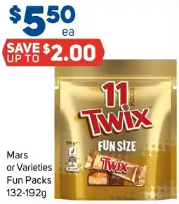 Foodland Mars or Varieties Fun Packs offer