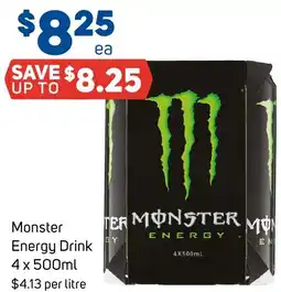Foodland Monster Energy Drink offer