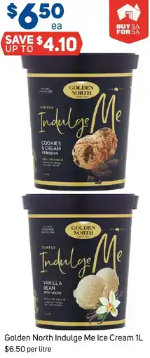Foodland Golden North Indulge Me Ice Cream offer