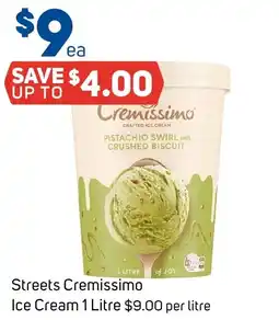 Foodland Streets Cremissimo Ice Cream offer