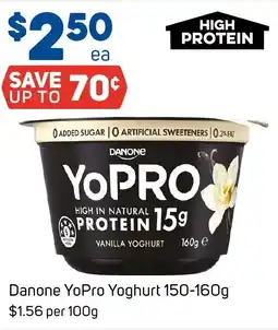 Foodland Danone YoPro Yoghurt offer