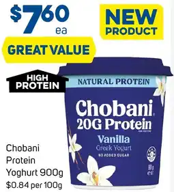 Foodland Chobani Protein Yoghurt offer