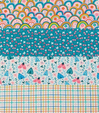 Spotlight Print & Plain Cotton Spandex Jersey offer