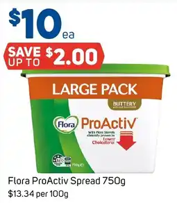Foodland Flora ProActiv Spread offer