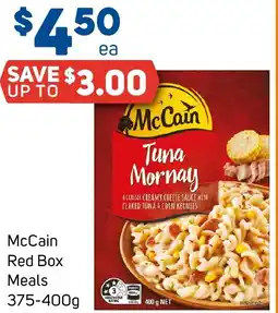 Foodland McCain Red Box Meals offer