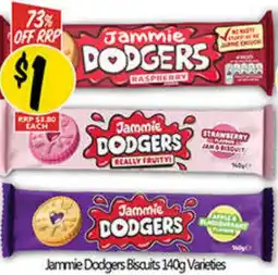 NQR Jammie Dodgers Biscuits Varieties offer