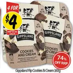 NQR Gippsland Flip Cookies & Cream offer