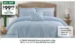 Harris Scarfe Riviera Stripe Bed in a Bag offer