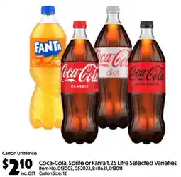 C-Store Distribution Coca Cola Sprite or Fanta offer